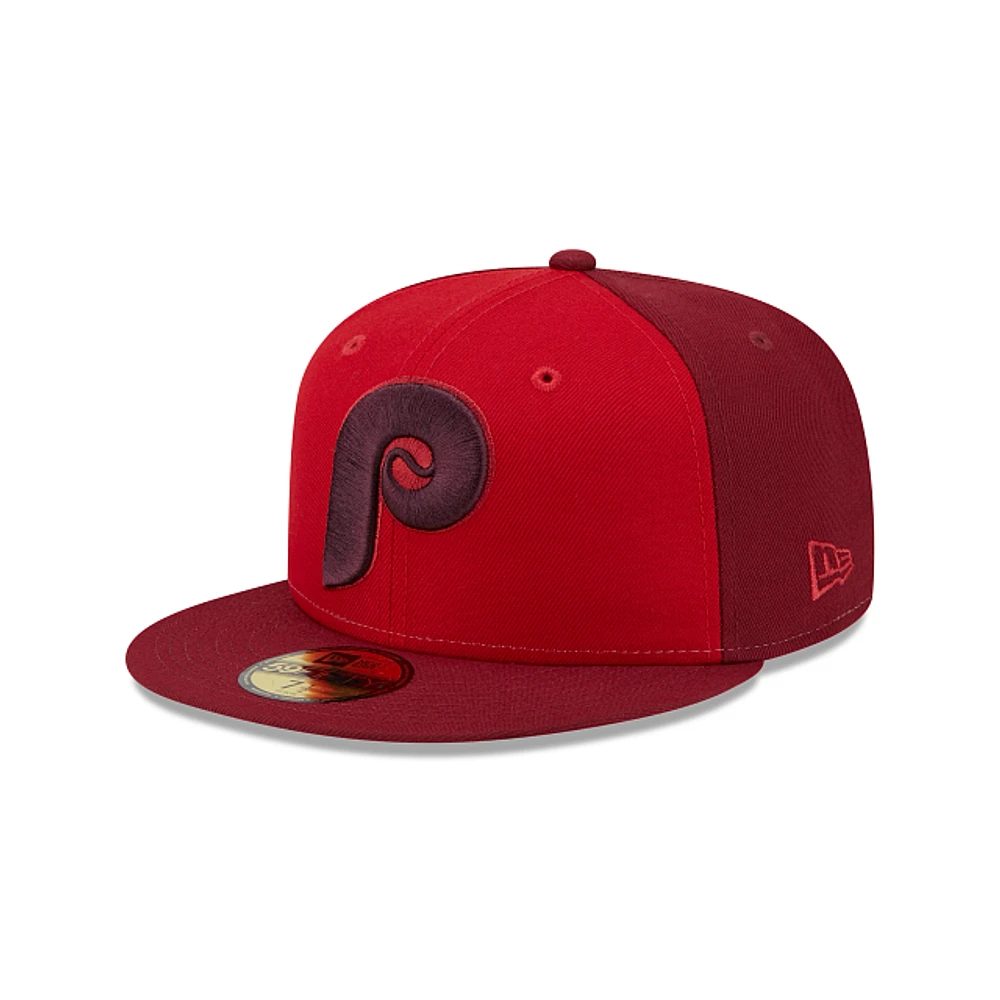 Philadelphia Phillies MLB Tri-Tone Team 59FIFTY Cerrada