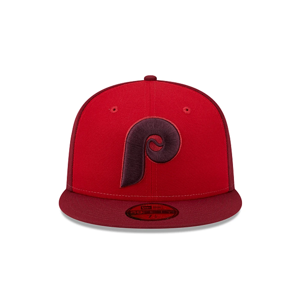 Philadelphia Phillies MLB Tri-Tone Team 59FIFTY Cerrada