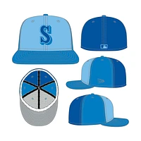 Seattle Mariners MLB Tri-Tone Team 59FIFTY Cerrada