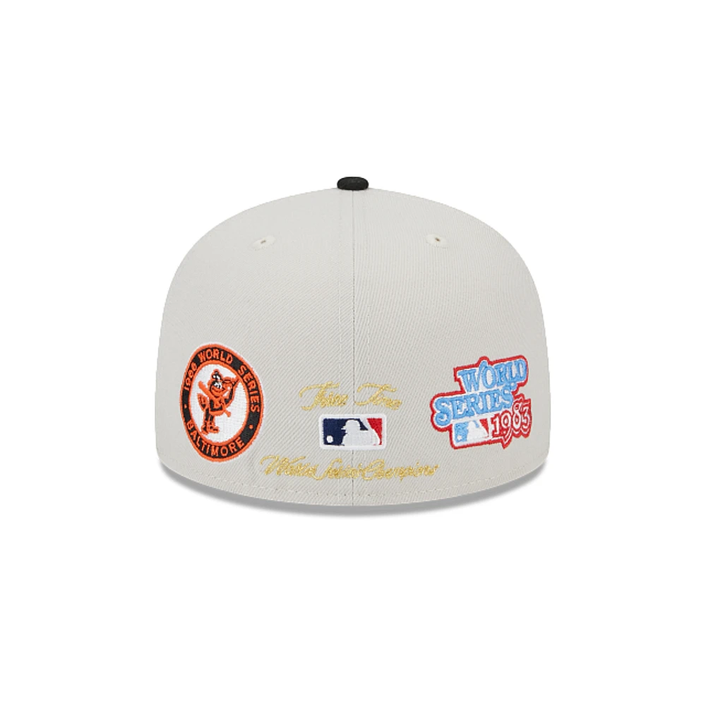 Baltimore Orioles MLB Varsity Letter 59FIFTY Cerrada