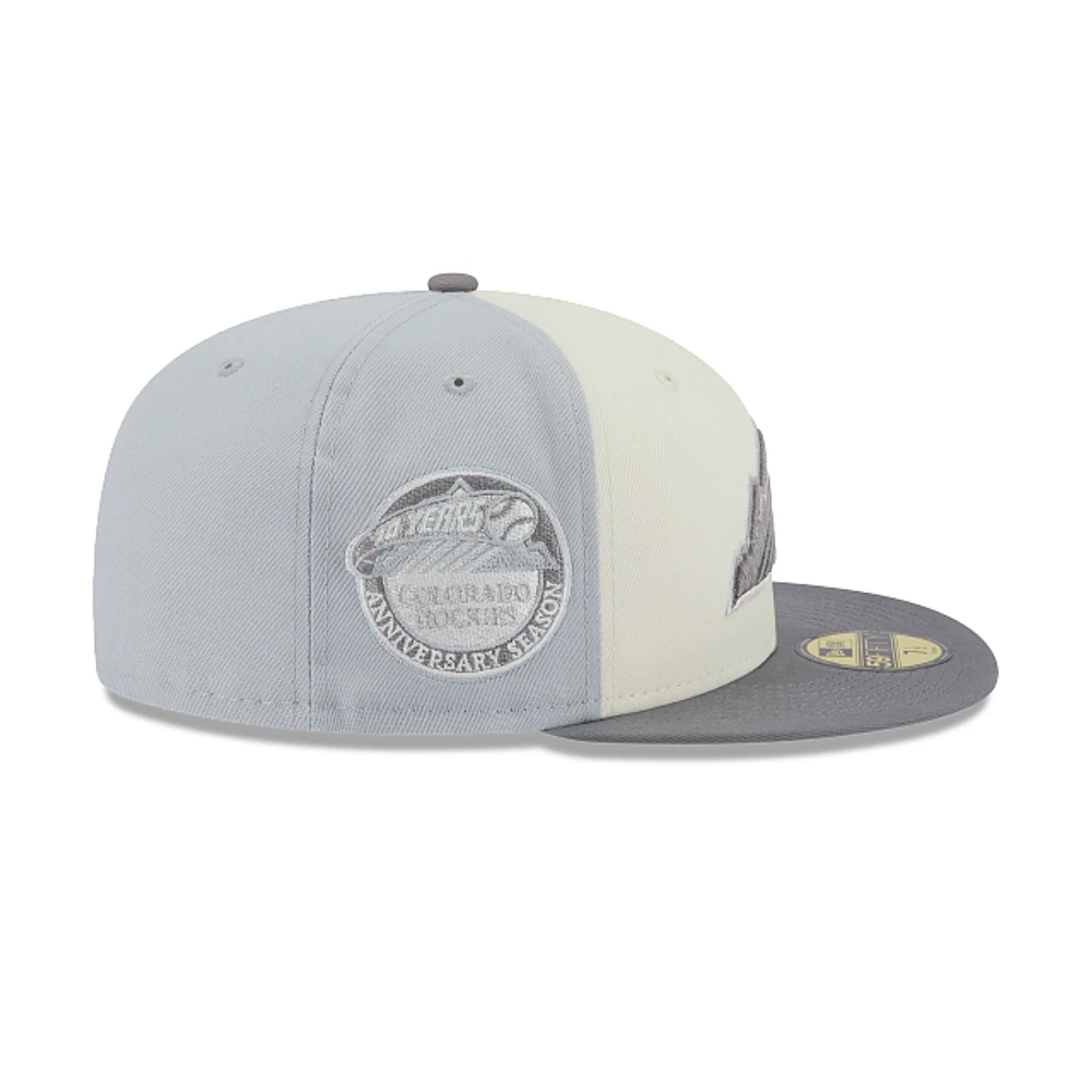 Colorado Rockies MLB Anniversary 59FIFTY Cerrada