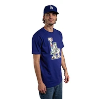 Playera Manga Corta Los Angeles Dodgers MLB Botanical