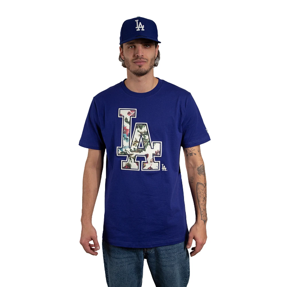 Playera Manga Corta Los Angeles Dodgers MLB Botanical