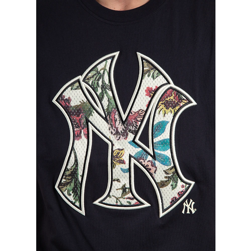 Playera Manga Corta New York Yankees MLB Botanical