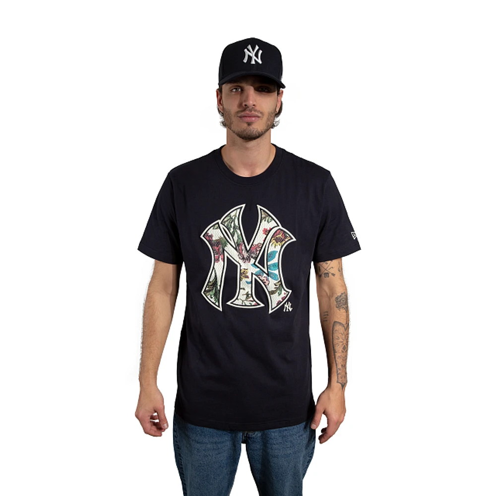 Playera Manga Corta New York Yankees MLB Botanical