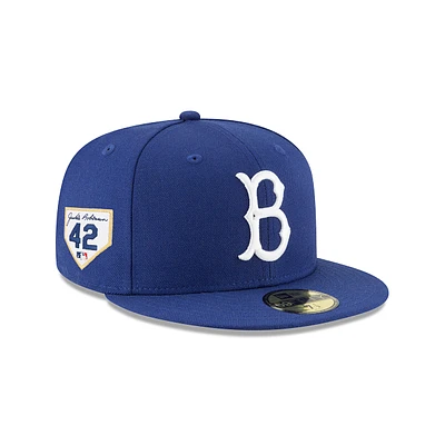 Brooklyn Dodgers MLB Jackie Robinson Day 2024 59FIFTY Cerrada