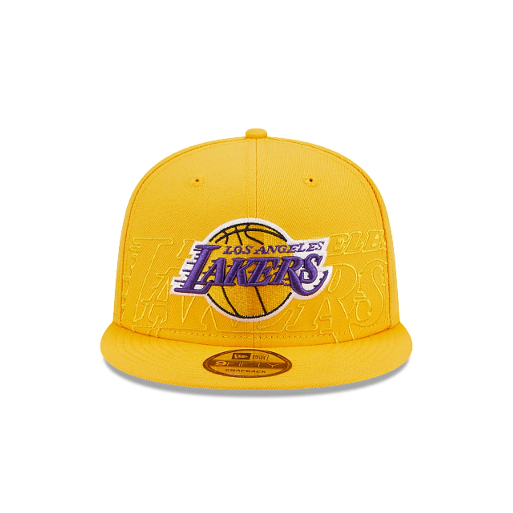 Los Angeles Lakers NBA Authentics Draft 2023 Collection 9FIFTY Snapback