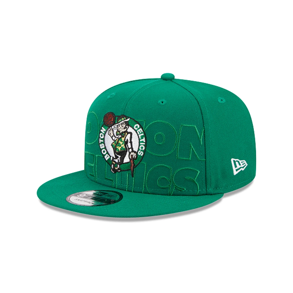 Boston Celtics NBA Authentics Draft 2023 Collection 9FIFTY Snapback