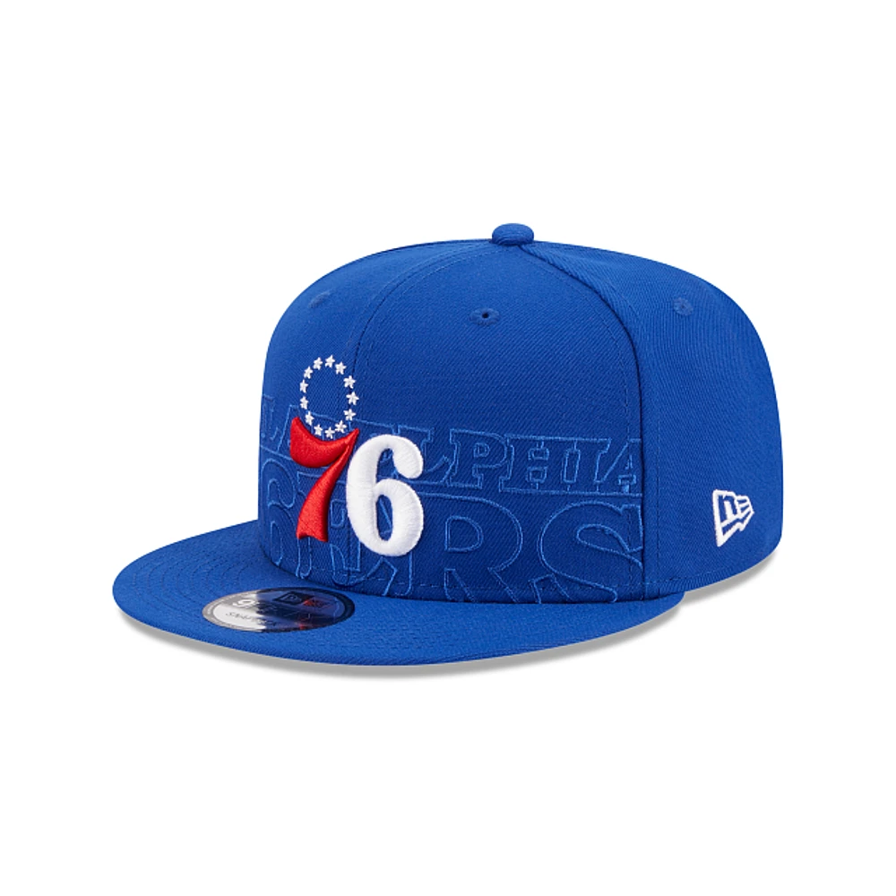 Philadelphia 76Ers NBA Authentics Draft 2023 Collection 9FIFTY Snapback