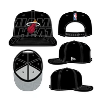 Miami Heat NBA Authentics Draft 2023 Collection 9FIFTY Snapback