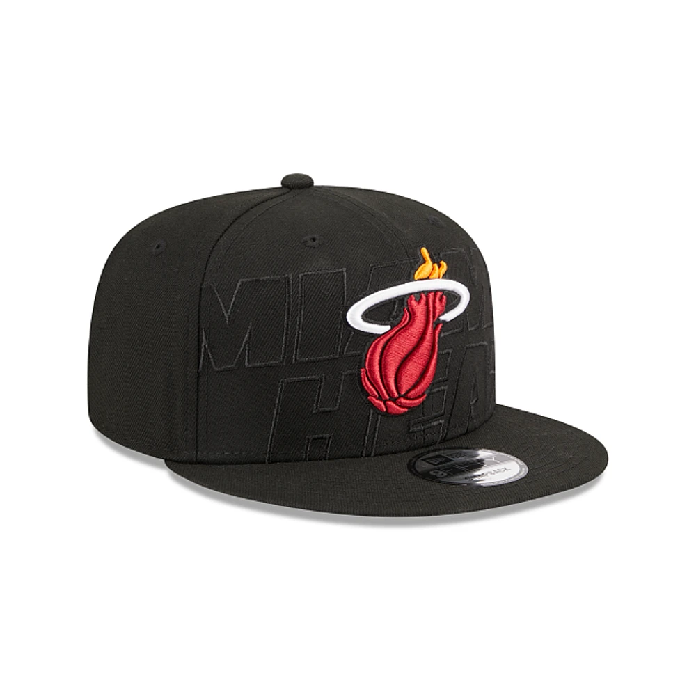 Miami Heat NBA Authentics Draft 2023 Collection 9FIFTY Snapback