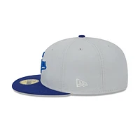 Los Angeles Dodgers MLB Metallic City 59FIFTY Cerrada