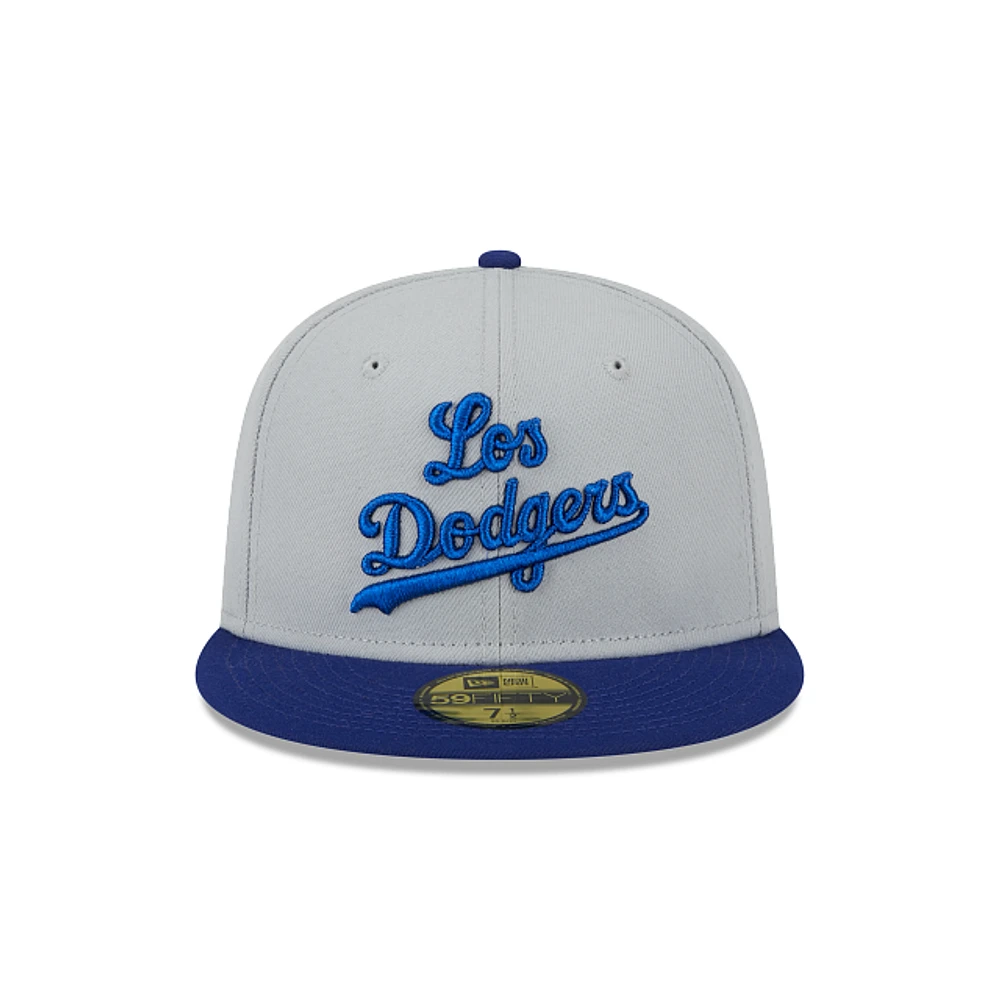 Los Angeles Dodgers MLB Metallic City 59FIFTY Cerrada