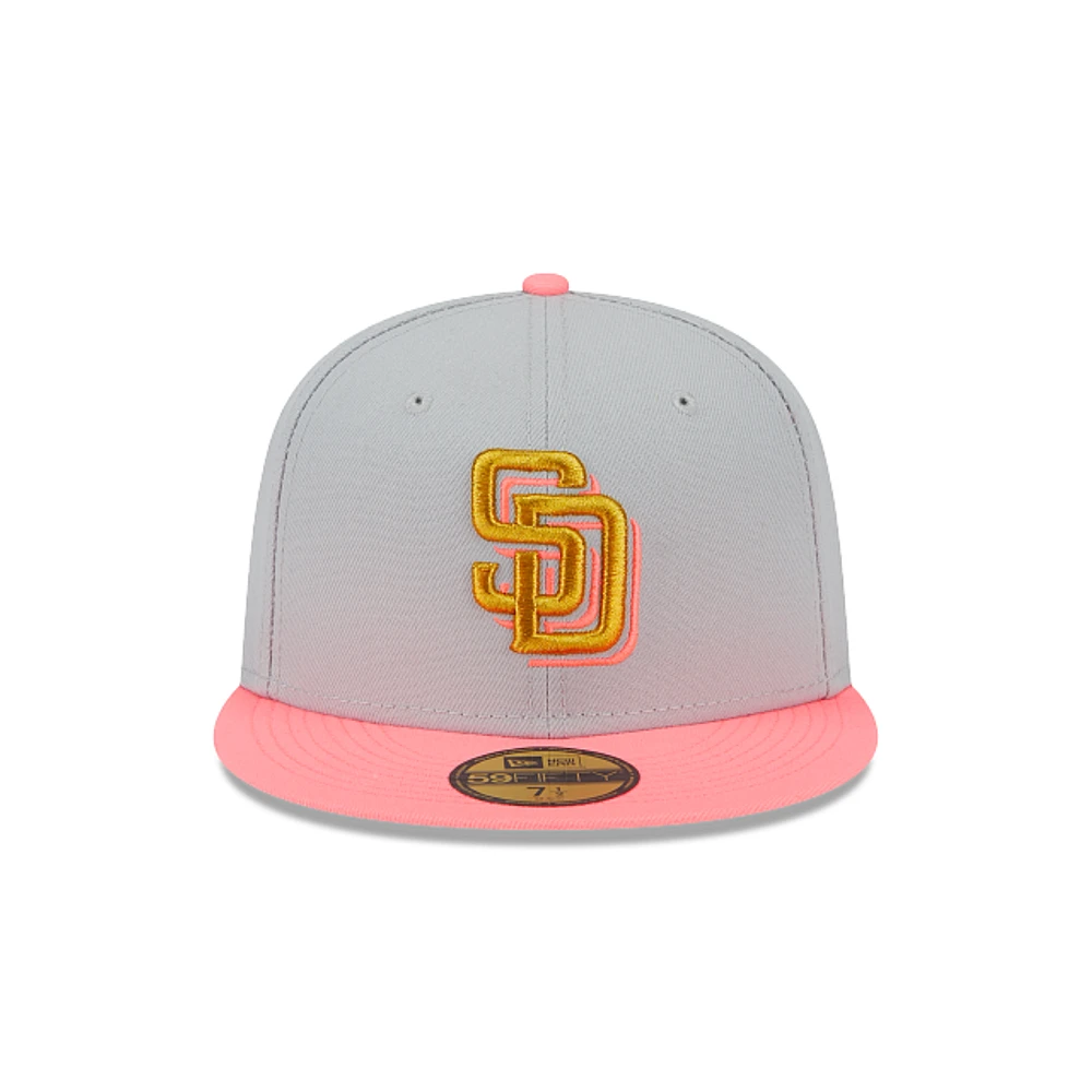 San Diego Padres MLB Metallic City 59FIFTY Cerrada