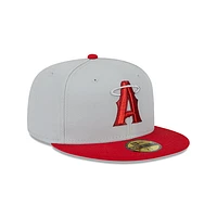 Los Angeles Angels MLB Metallic City 59FIFTY Cerrada