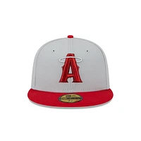 Los Angeles Angels MLB Metallic City 59FIFTY Cerrada