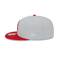 Los Angeles Angels MLB Metallic City 59FIFTY Cerrada