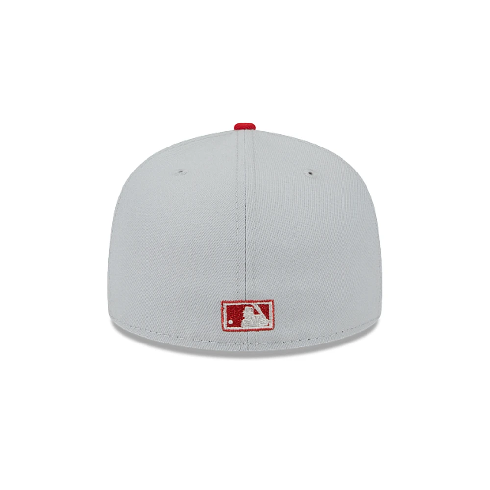 Los Angeles Angels MLB Metallic City 59FIFTY Cerrada