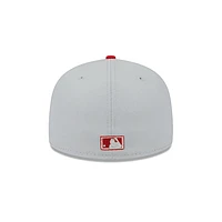 Los Angeles Angels MLB Metallic City 59FIFTY Cerrada