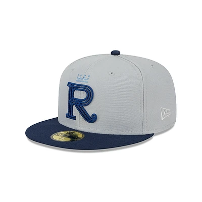 Kansas City Royals MLB Metallic 59FIFTY Cerrada