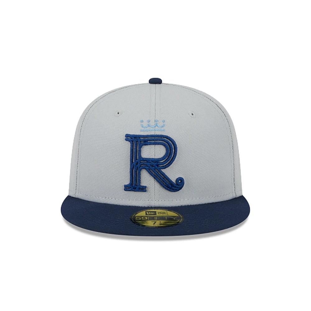 Kansas City Royals MLB Metallic 59FIFTY Cerrada