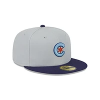 Chicago Cubs MLB Metallic City 59FIFTY Cerrada