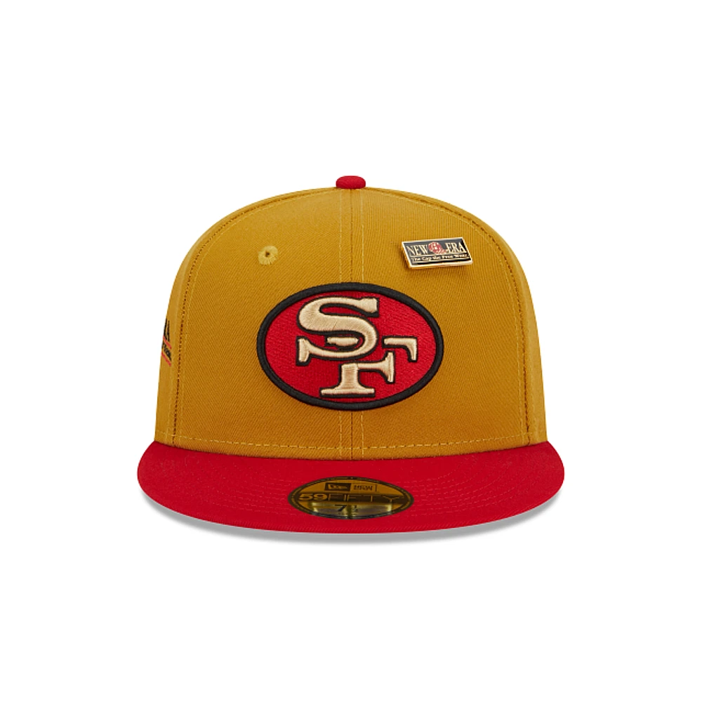 San Francisco 49Ers NFL Bronze 59FIFTY Cerrada