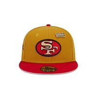 San Francisco 49Ers NFL Bronze 59FIFTY Cerrada