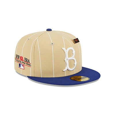 Brooklyn Dodgers MLB Pinstripe 59FIFTY Cerrada