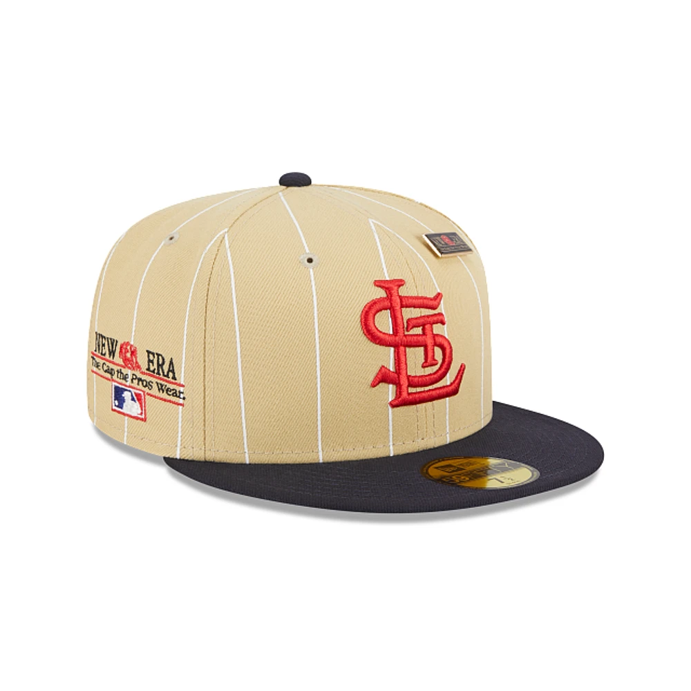 St. Louis Cardinals MLB Pinstripe 59FIFTY Cerrada