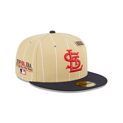 St. Louis Cardinals MLB Pinstripe 59FIFTY Cerrada