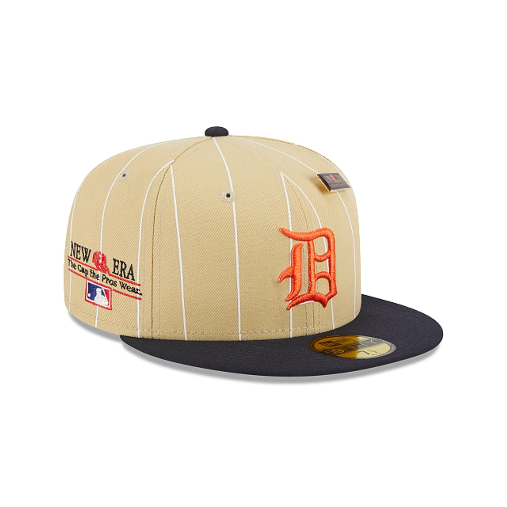 Detroit Tigers MLB Pinstripe 59FIFTY Cerrada