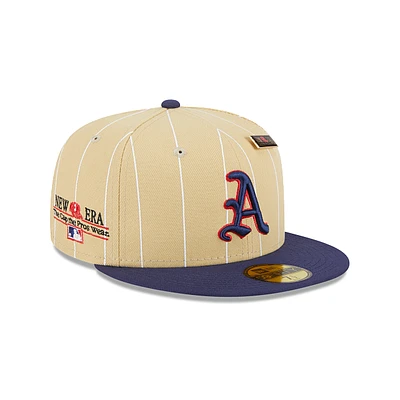 Philadelphia Athletics MLB Pinstripe 59FIFTY Cerrada