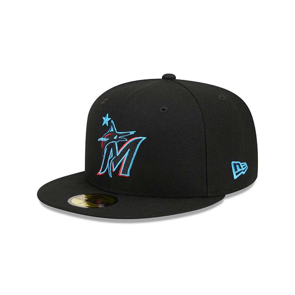 Miami Marlins MLB All-Star Game Workout Collection 59FIFTY Cerrada