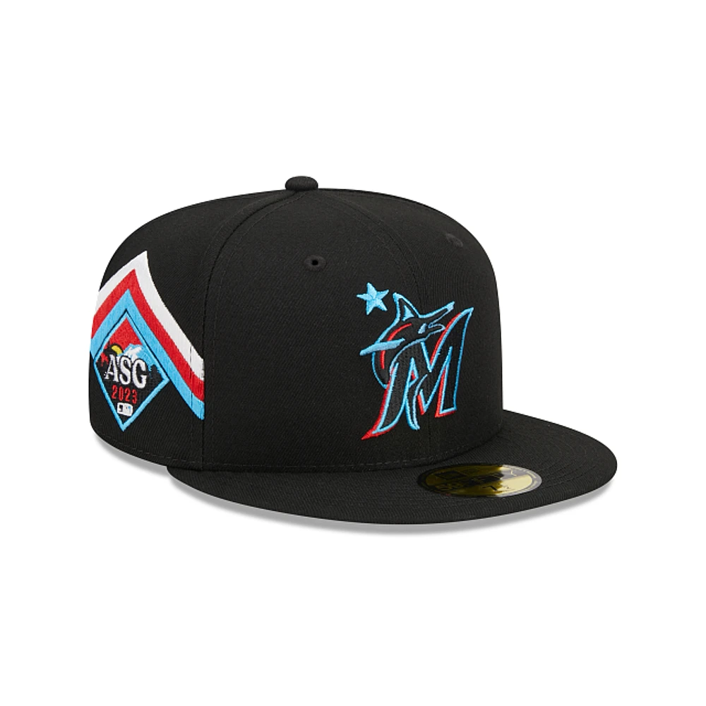 Miami Marlins MLB All-Star Game Workout Collection 59FIFTY Cerrada