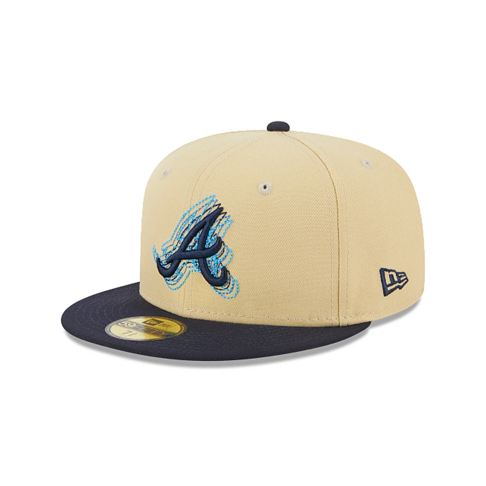 Atlanta Braves MLB Illusion 59FIFTY Cerrada