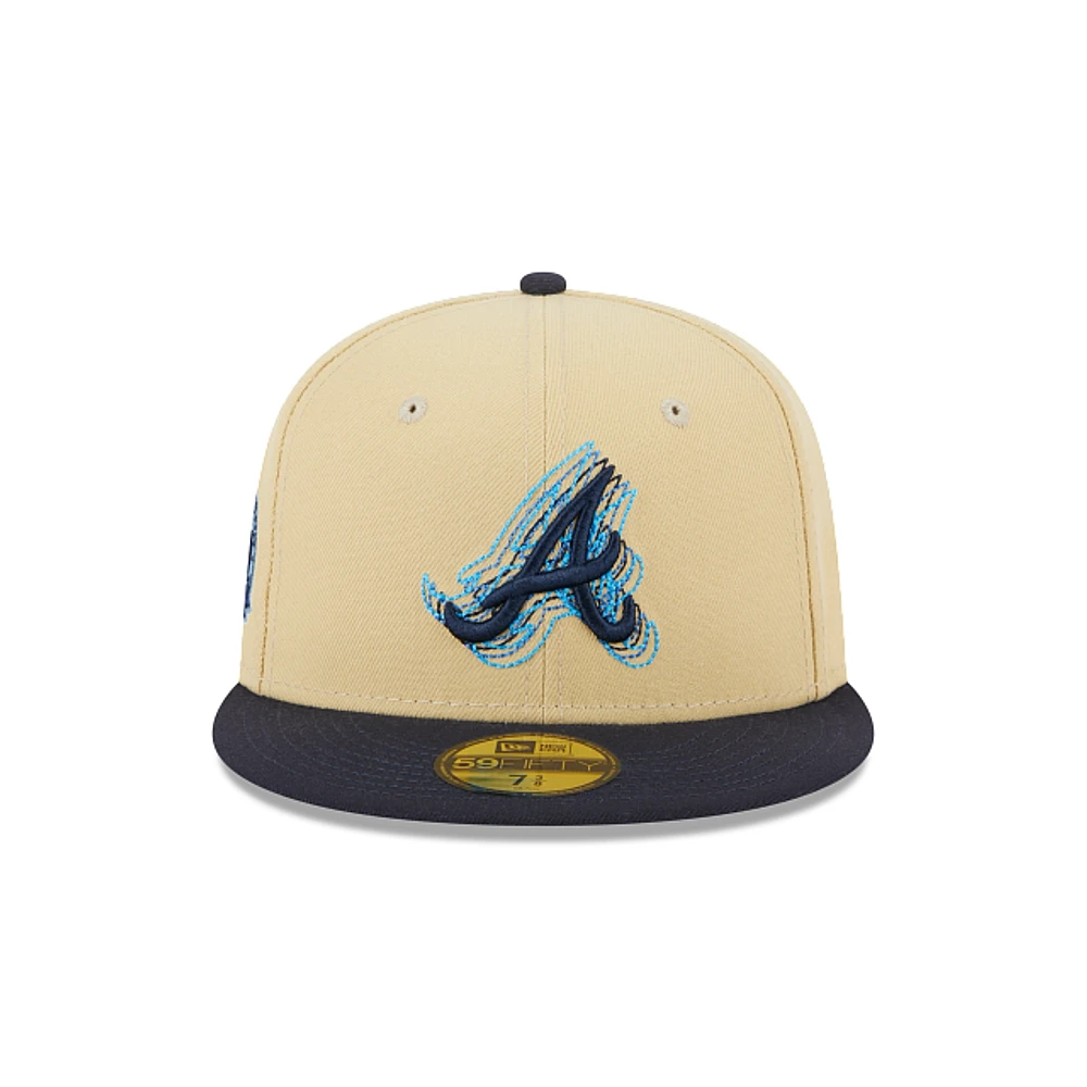 Atlanta Braves MLB Illusion 59FIFTY Cerrada