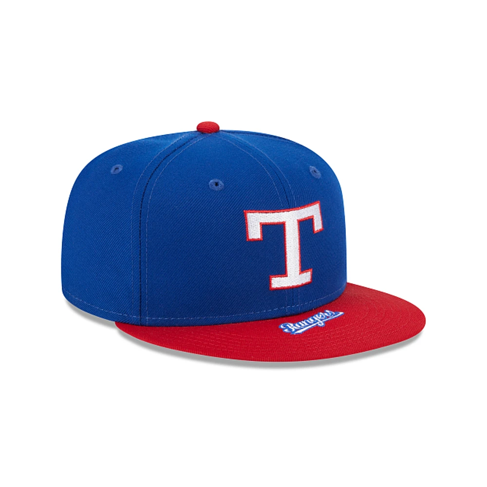 Texas Rangers MLB On Deck 59FIFTY Cerrada