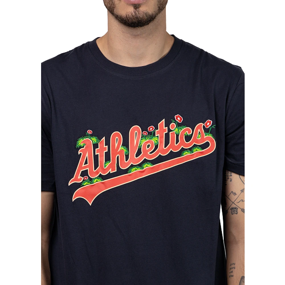 Playera Manga Corta Oakland Athletics MLB Sprouted