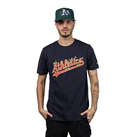 Playera Manga Corta Oakland Athletics MLB Sprouted