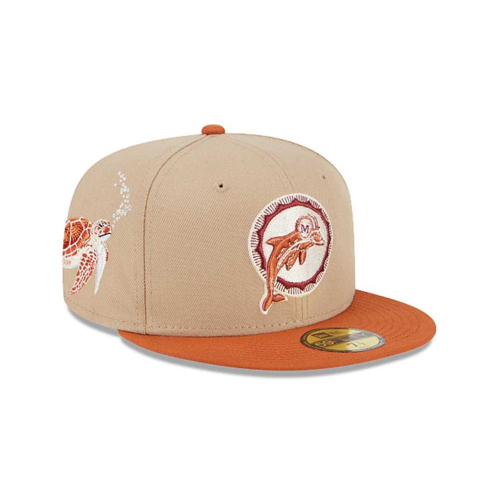 Miami Dolphins NFL Wildlife 59FIFTY Cerrada