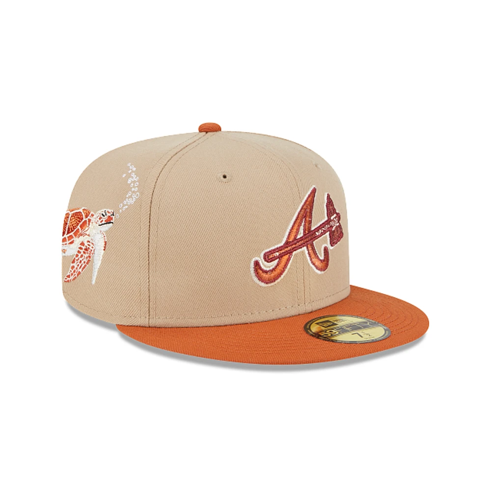 Atlanta Braves MLB Wildlife 59FIFTY Cerrada