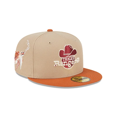 Texas Rangers MLB Wildlife 59FIFTY Cerrada