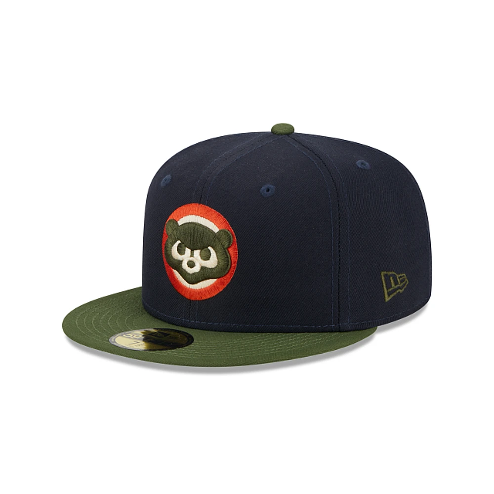 Chicago Cubs MLB Sprouted 59FIFTY Cerrada