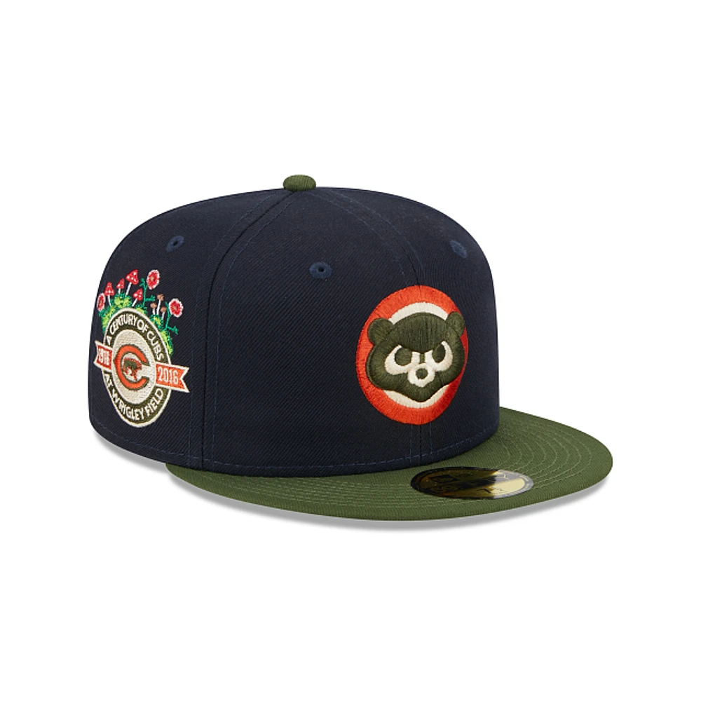 Chicago Cubs MLB Sprouted 59FIFTY Cerrada