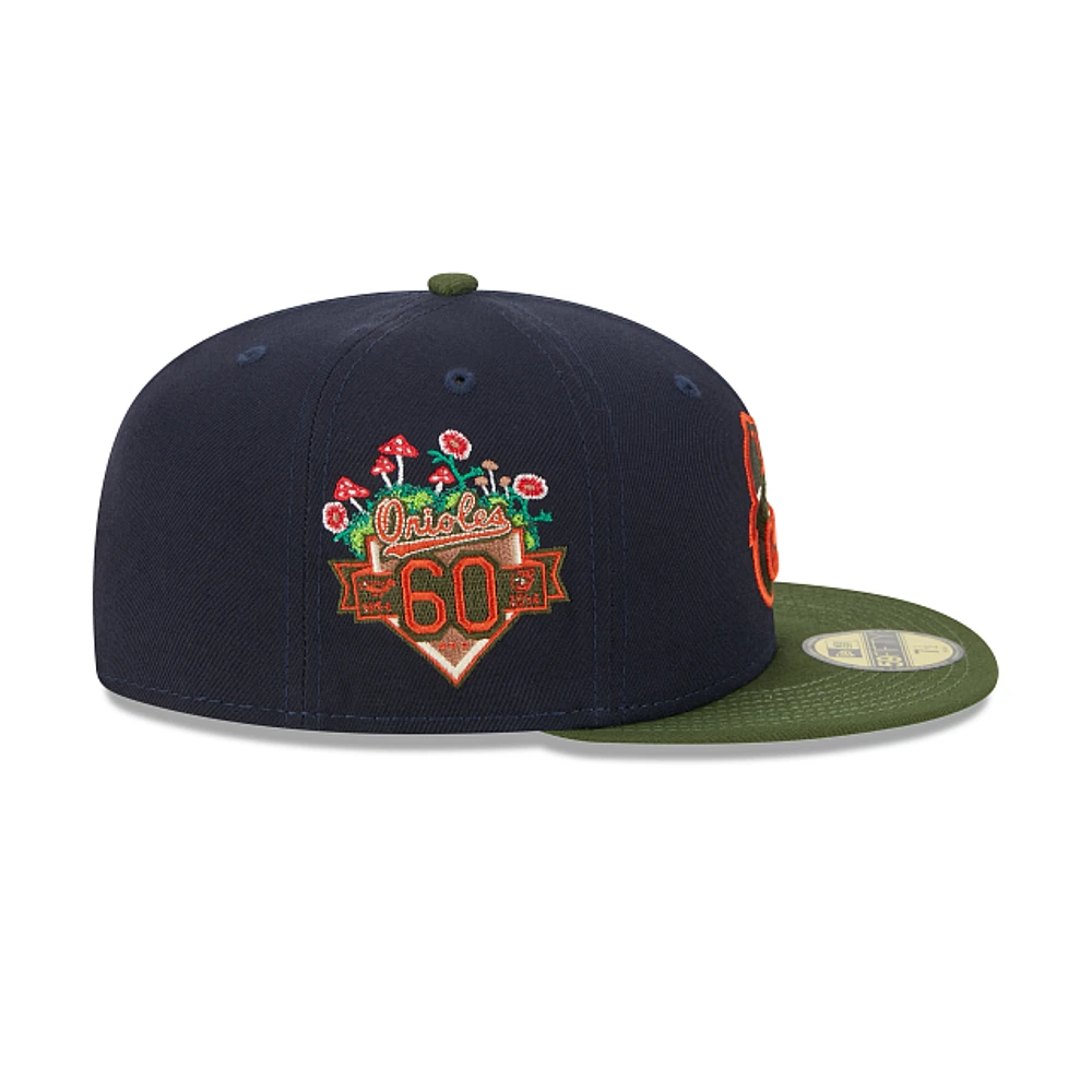 Baltimore Orioles MLB Sprouted 59FIFTY Cerrada