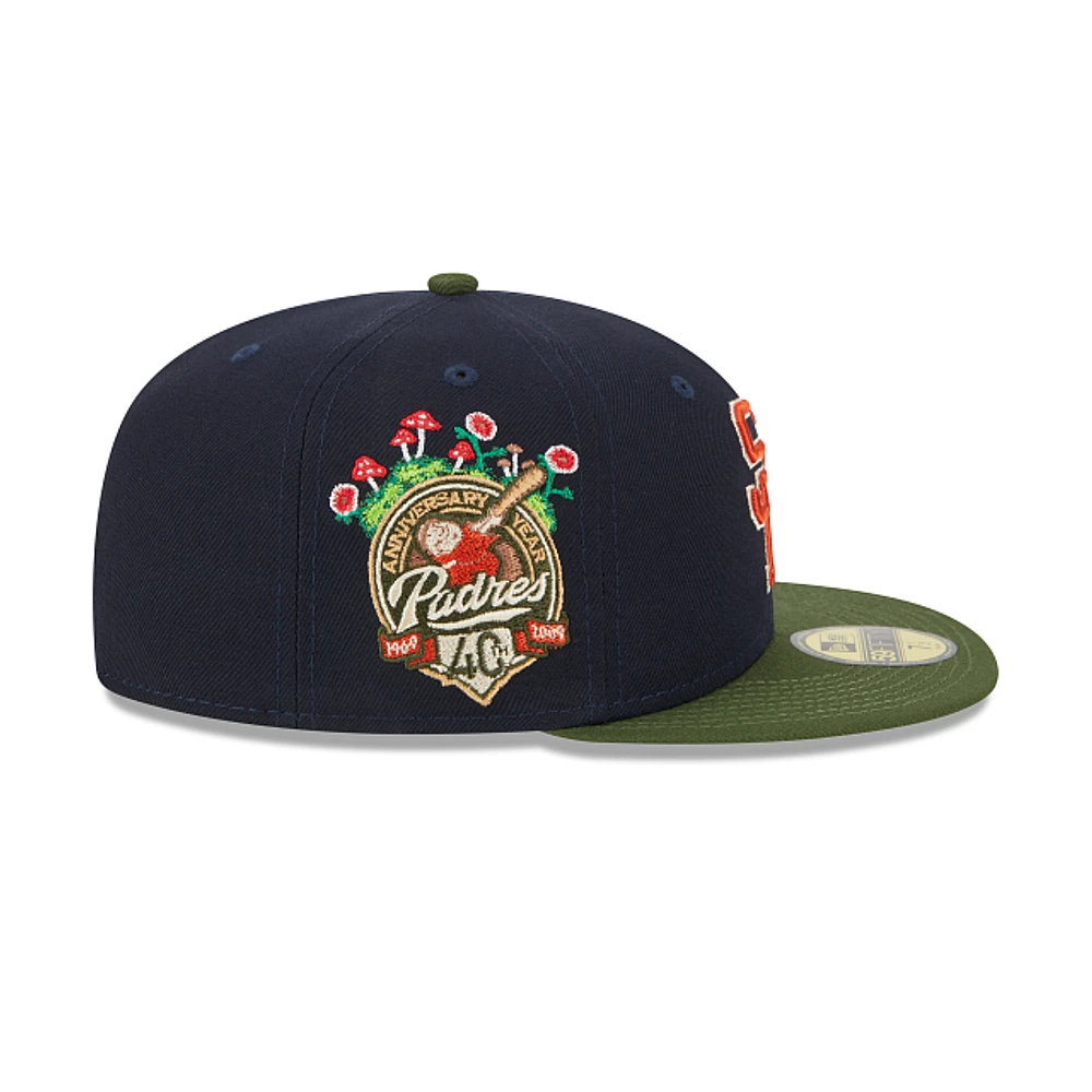 San Diego Padres MLB Sprouted 59FIFTY Cerrada