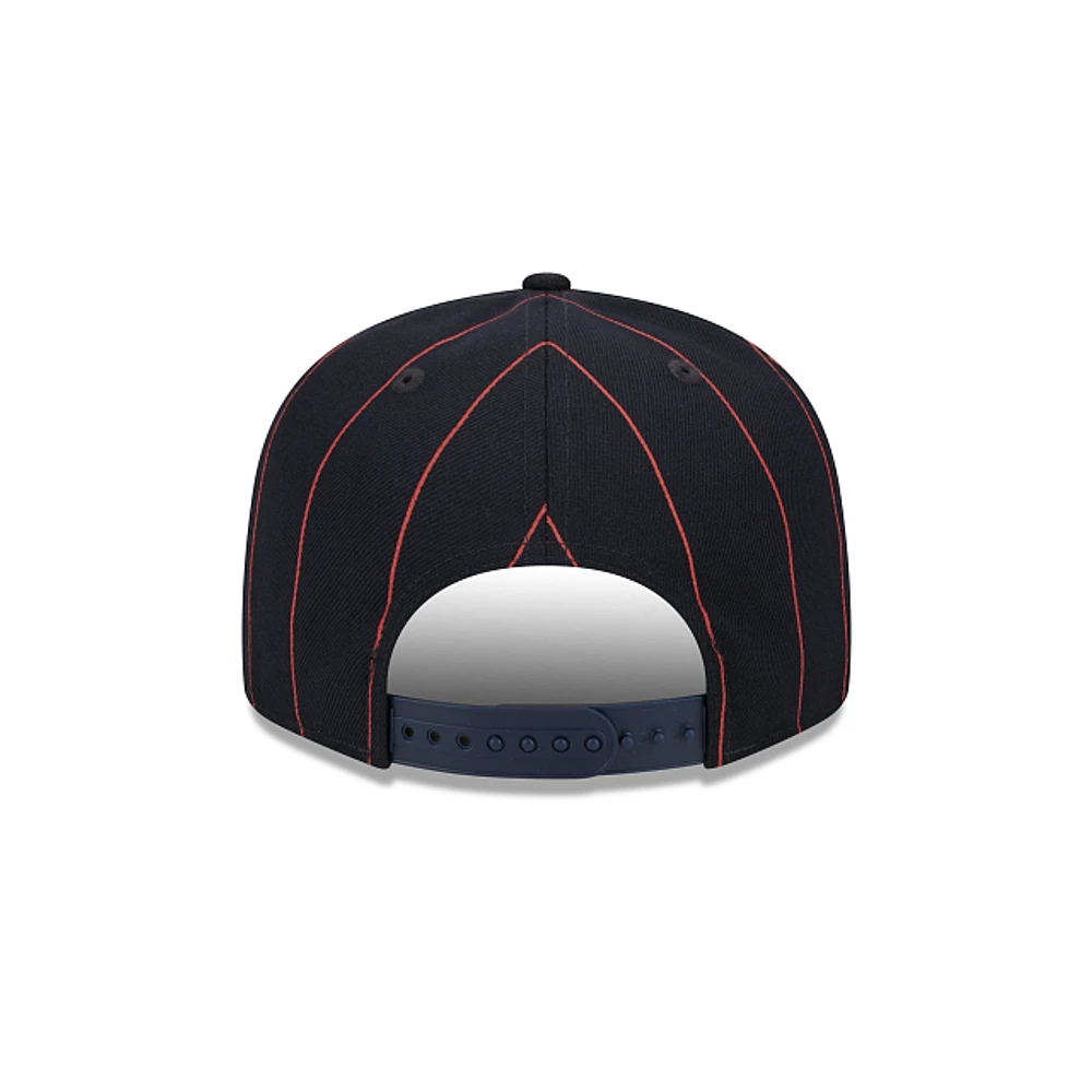 Houston Astros MLB Pinstripe Visor Clip  9FIFTY Snapback