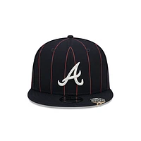 Atlanta Braves MLB Pinstripe Visor Clip  9FIFTY Snapback