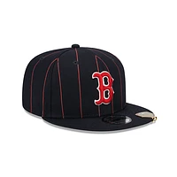 Boston Red Sox MLB Pinstripe Visor Clip  9FIFTY Snapback